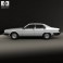 Maserati Quattroporte (Royale) 1979 3d model