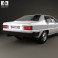 Maserati Quattroporte (Royale) 1979 3d model