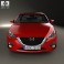 Mazda 3 hatchback 2014 3d model
