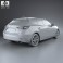 Mazda 3 hatchback 2014 3d model