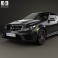 Mercedes-Benz C-Class 63 AMG Coupe Black Series 2012 3d model