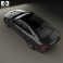 Mercedes-Benz C-Class 63 AMG Coupe Black Series 2012 3d model