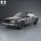 Mercedes-Benz E-class convertible 1993 3d model