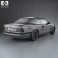 Mercedes-Benz E-class convertible 1993 3d model