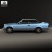 Mercedes-Benz E-class convertible 1993 3d model