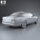 Mercedes-Benz E-class convertible 1993 3d model