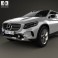 Mercedes-Benz GLA-class concept 2013 3d model