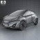 Mitsubishi CA-MiEV 2013 3d model