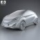 Mitsubishi CA-MiEV 2013 3d model