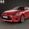Scion tC 2014 3d model