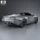 Aston Martin DB9 Spyder Zagato Centennial 2014 3d model