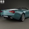 Aston Martin DB9 Spyder Zagato Centennial 2014 3d model