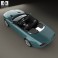 Aston Martin DB9 Spyder Zagato Centennial 2014 3d model
