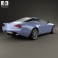 Aston Martin DB9 Coupe Zagato Centennial 2014 3d model