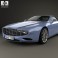 Aston Martin DB9 Coupe Zagato Centennial 2014 3d model