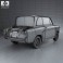 Autobianchi Bianchina Berlina 1962 3d model