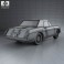 Autobianchi Stellina 1964 3d model