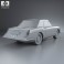 Autobianchi Stellina 1964 3d model
