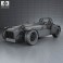 Caterham Seven 620R 2013 3d model