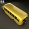 Chevrolet 6700 School Bus 1955 3d model
