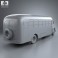 Chevrolet 6700 School Bus 1955 3d model