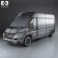 Citroen Jumper Panel Van 2012 3d model