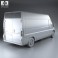 Citroen Jumper Panel Van 2012 3d model