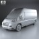 Citroen Jumper Passenger Van 2012 3d model