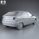 Citroen ZX 5-door hatchback 1991 3d model