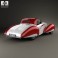 Delahaye 135M Figoni and Falaschi Convertible 1937 3d model
