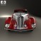 Delahaye 135M Figoni and Falaschi Convertible 1937 3d model