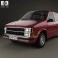 Dodge Caravan 1984 3d model