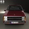 Dodge Caravan 1984 3d model
