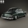 Dodge Coronet sedan 1950 3d model