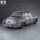 Dodge Coronet sedan 1950 3d model