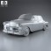 Dodge Coronet sedan 1950 3d model