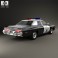 Dodge Monaco Police 1974 3d model