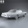 Dodge Monaco Police 1974 3d model