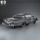 Edsel Ranger sedan 1958 3d model