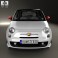 Fiat 500 Abarth 2012 3d model