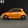 Fiat 500 E 2012 3d model