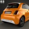 Fiat 500 E 2012 3d model