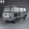 Fiat 600 T 1967 3d model