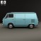 Fiat 600 T 1967 3d model