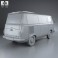 Fiat 600 T 1967 3d model