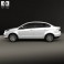 Fiat Siena 2012 3d model