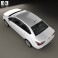 Fiat Siena 2012 3d model