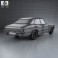 Ford Cortina TC Mark III sedan 1970 3d model