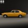 Ford Cortina TC Mark III sedan 1970 3d model