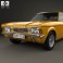 Ford Cortina TC Mark III sedan 1970 3d model